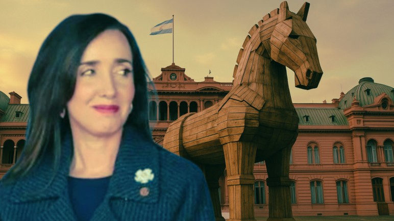 Villarruel, la dama de hierro que adopta las formas de Menem